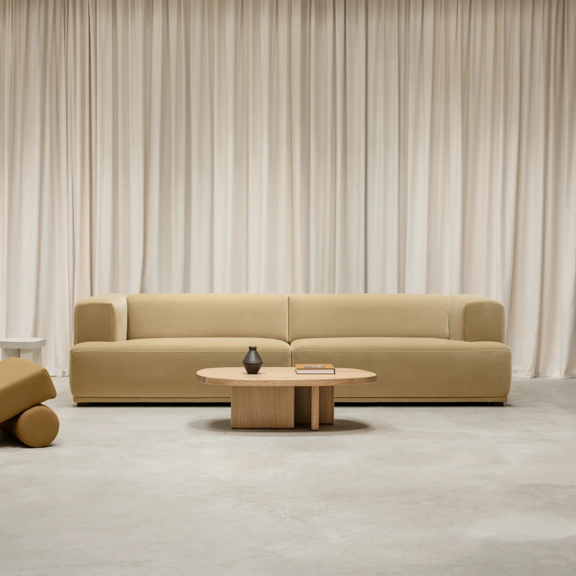 Design modern sofa | Hug 7 seater corner sofa left Grey | Studio HENK | 