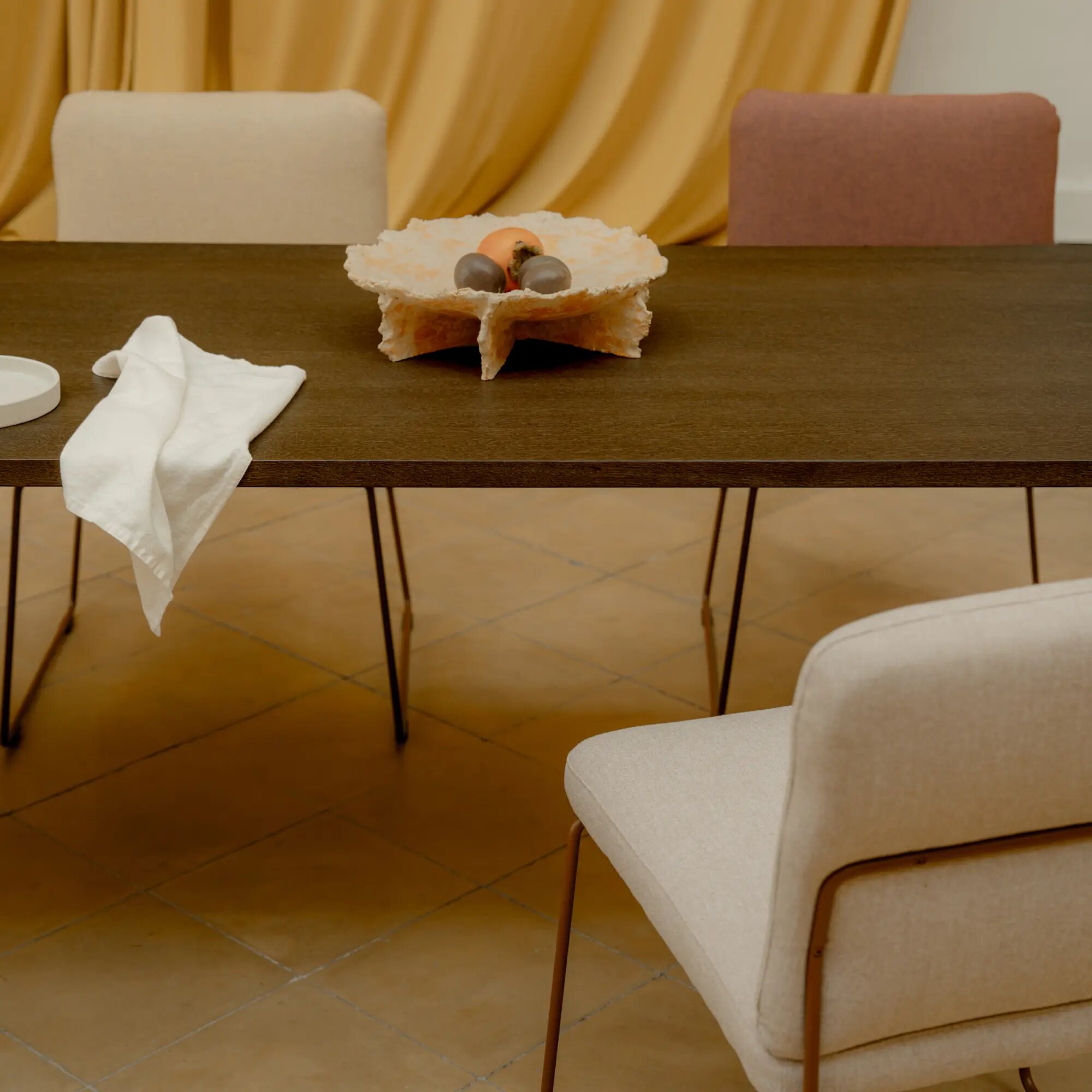 Design modern dining chair | Unfold Chair Dark Green hallingdal65 960 | Studio HENK | 