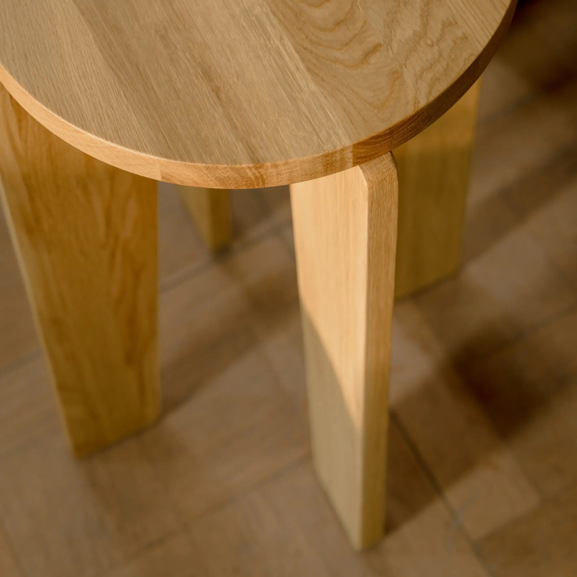 Design Coffee Table | Taper Coffee Table 50 Oak dark brown stain 3063 | Oak dark brown stain 3063 | Studio HENK | 