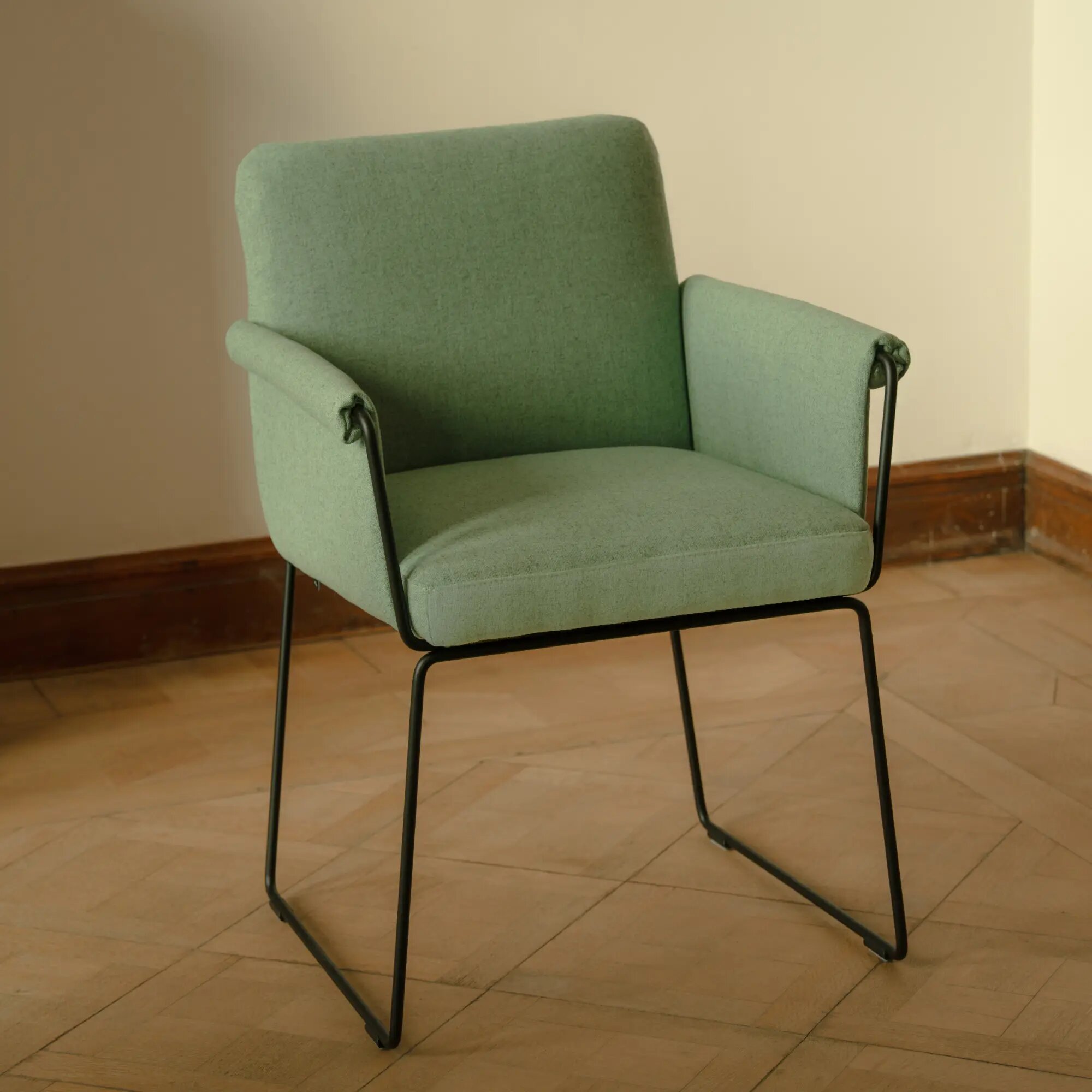 Design modern dining chair | Unfold Chair Dark Green hallingdal65 960 | Studio HENK | 