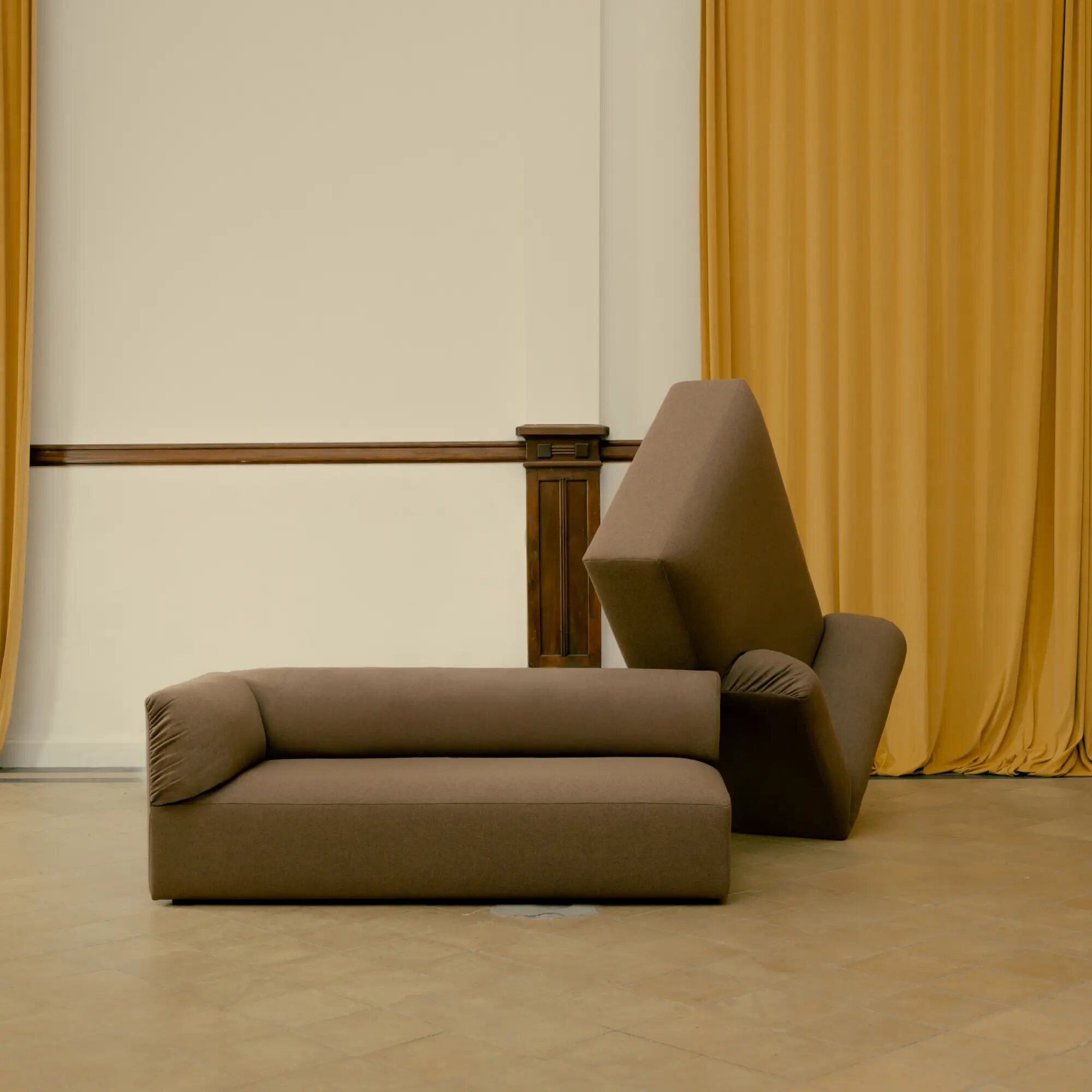 Design modern sofa | Unfold 3 seater Blue | Studio HENK | 