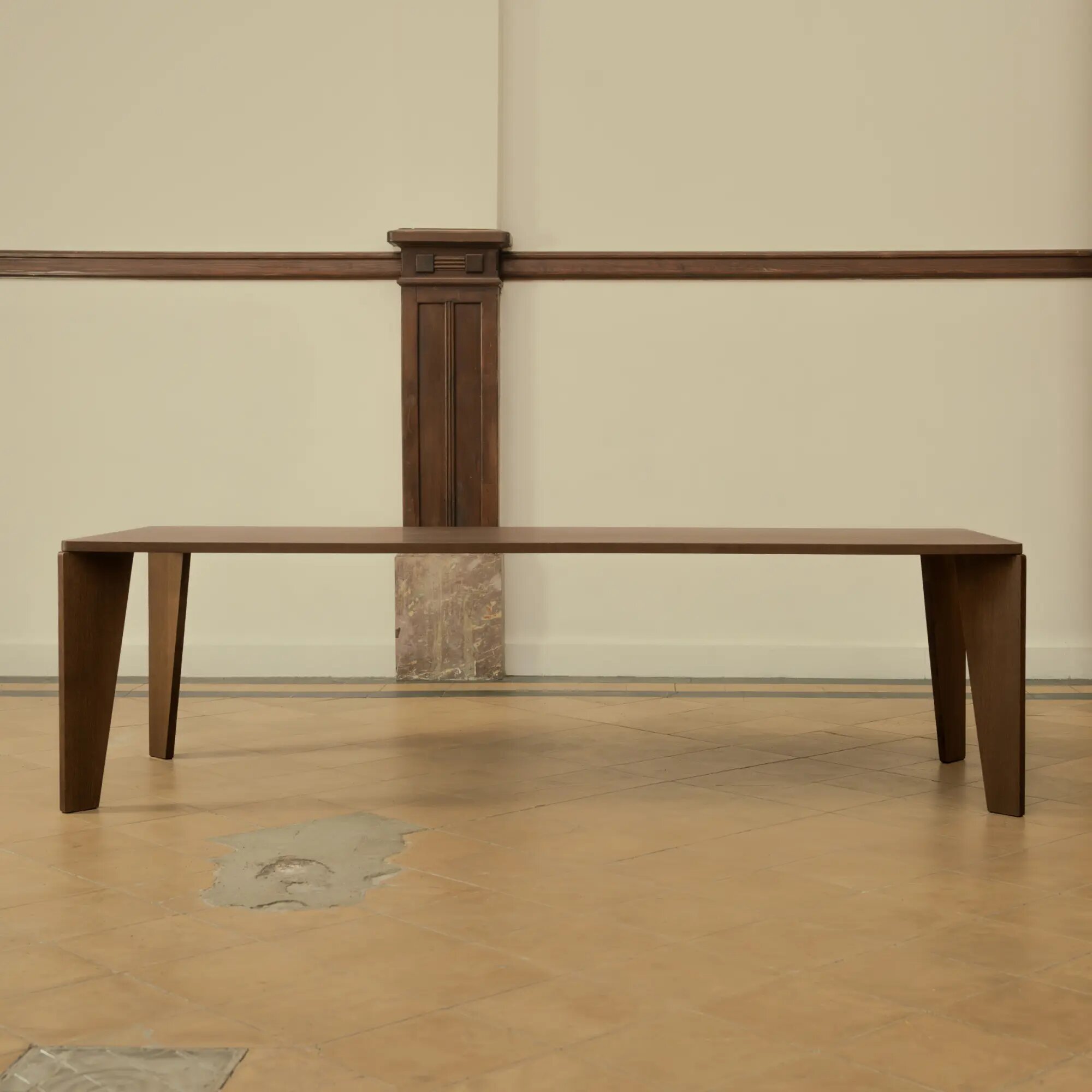 Rectangular Design dining table | Taper Oak dark brown stain 3063 | Oak dark brown stain 3063 | Studio HENK | 