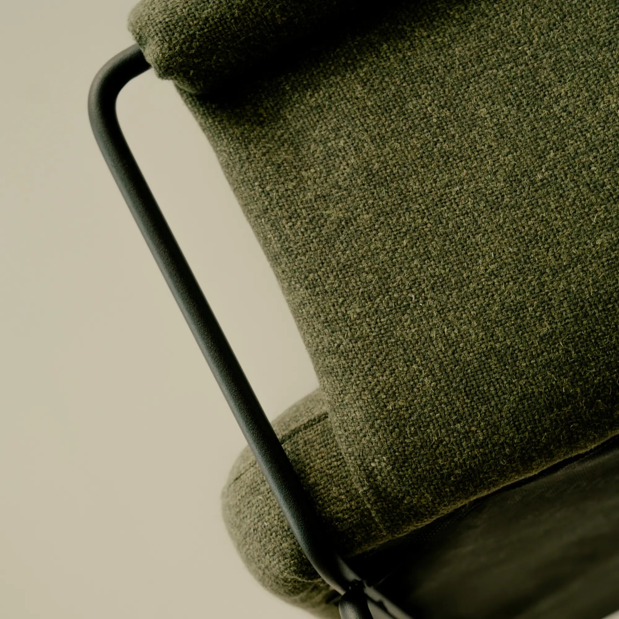 Design modern dining chair | Unfold Chair Dark Green hallingdal65 960 | Studio HENK | 