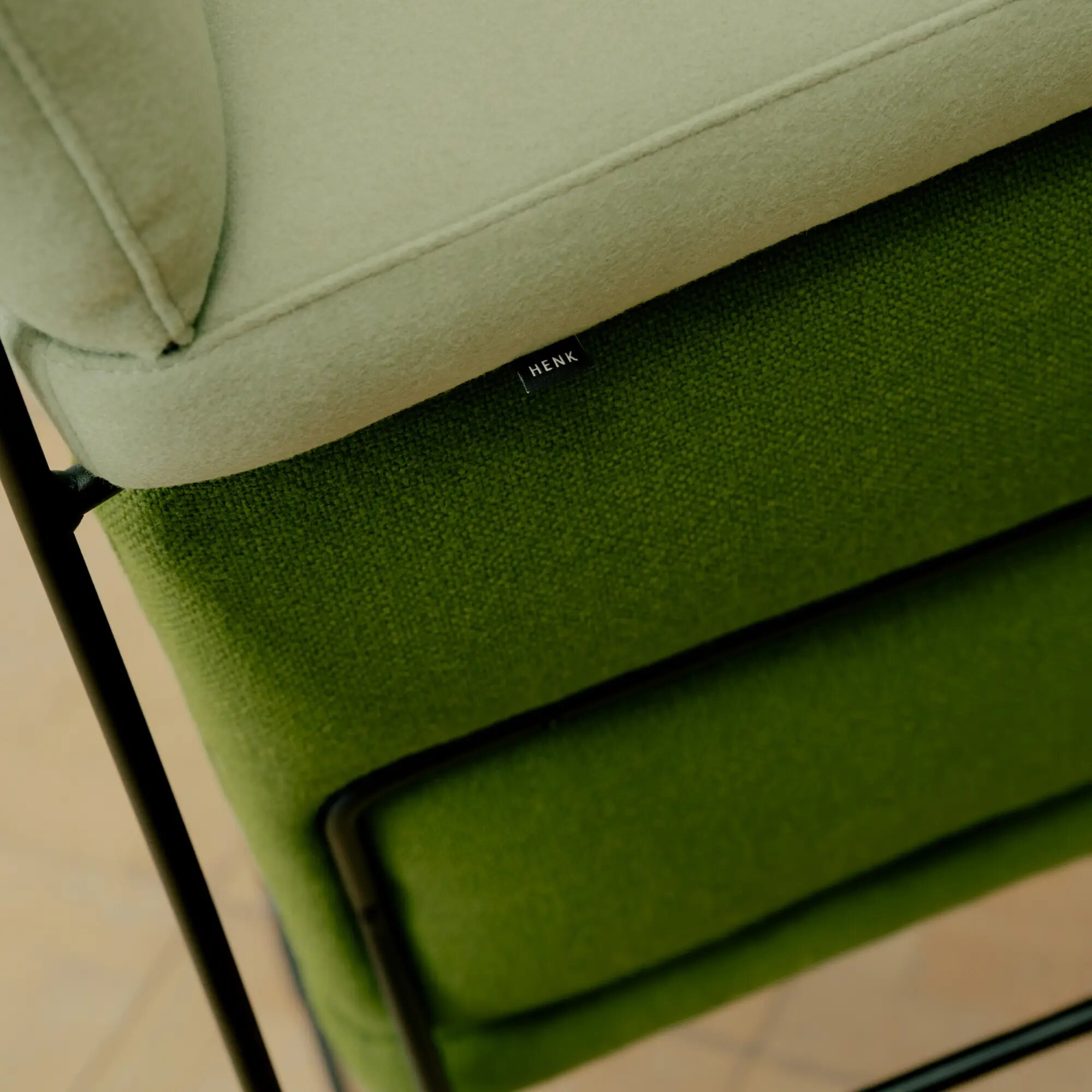 Design modern dining chair | Unfold Chair Dark Green hallingdal65 960 | Studio HENK | 