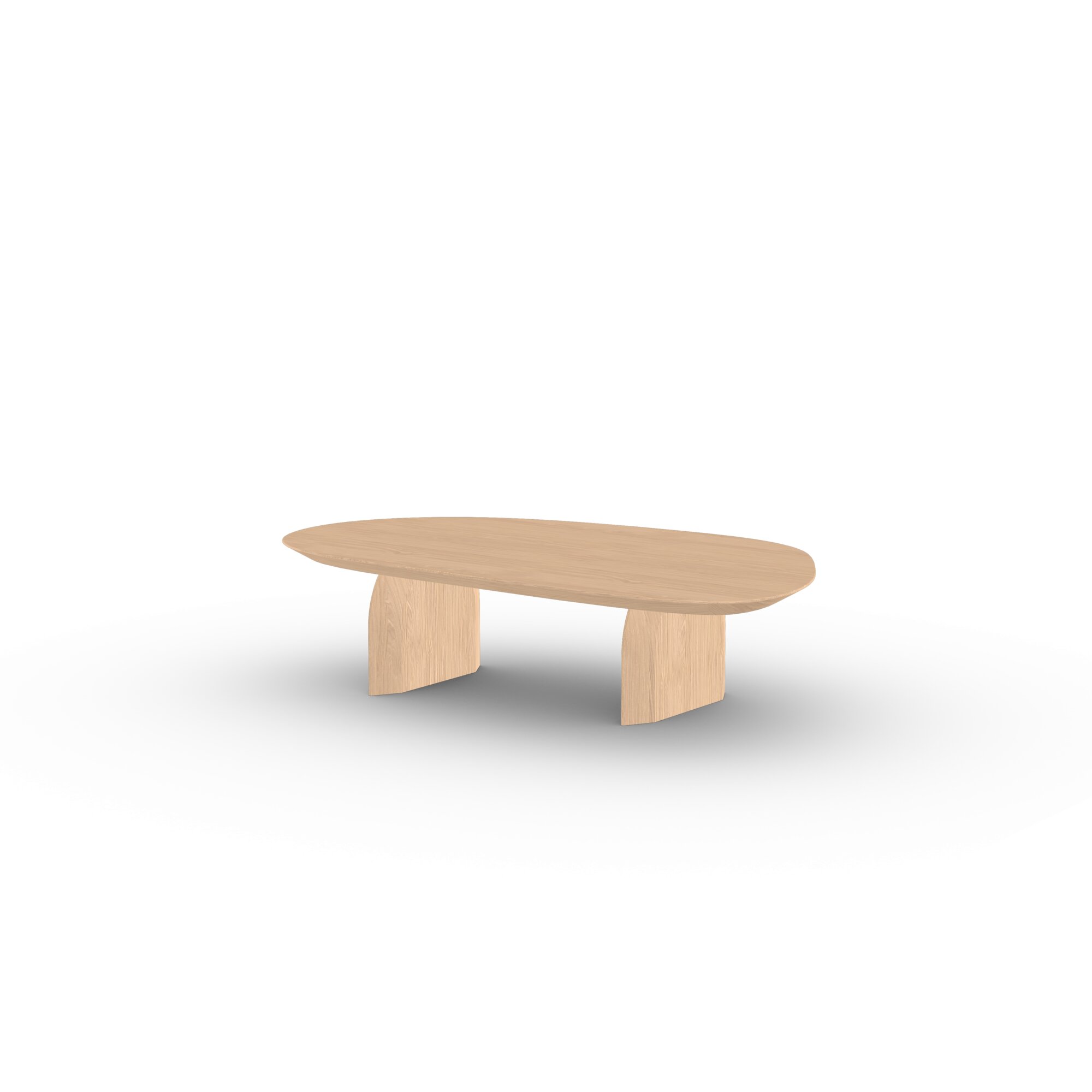 Design Coffee Table | Slot Coffee Table Oak hardwax oil natural light 3041 | Oak hardwax oil natural light 3041 | Studio HENK | 
