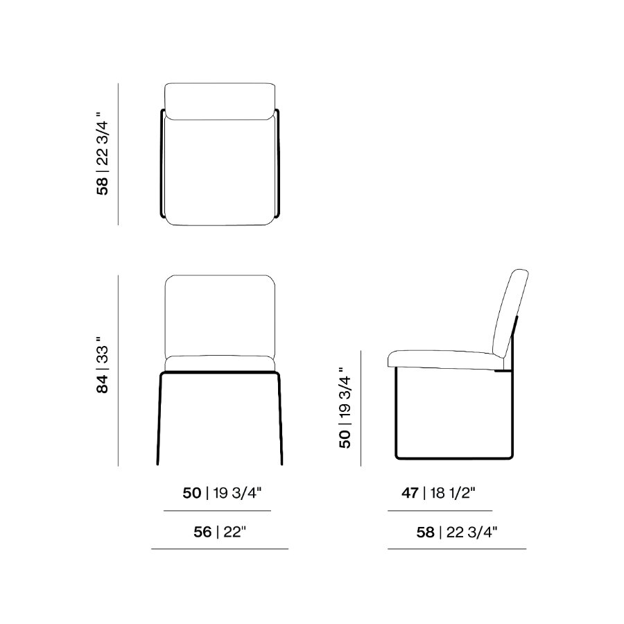 Design modern dining chair | Unfold Chair Dark Green hallingdal65 960 | Studio HENK | 
